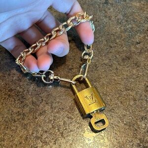 Louis Vuitton Lock & Key #316 W/ Gold Chain